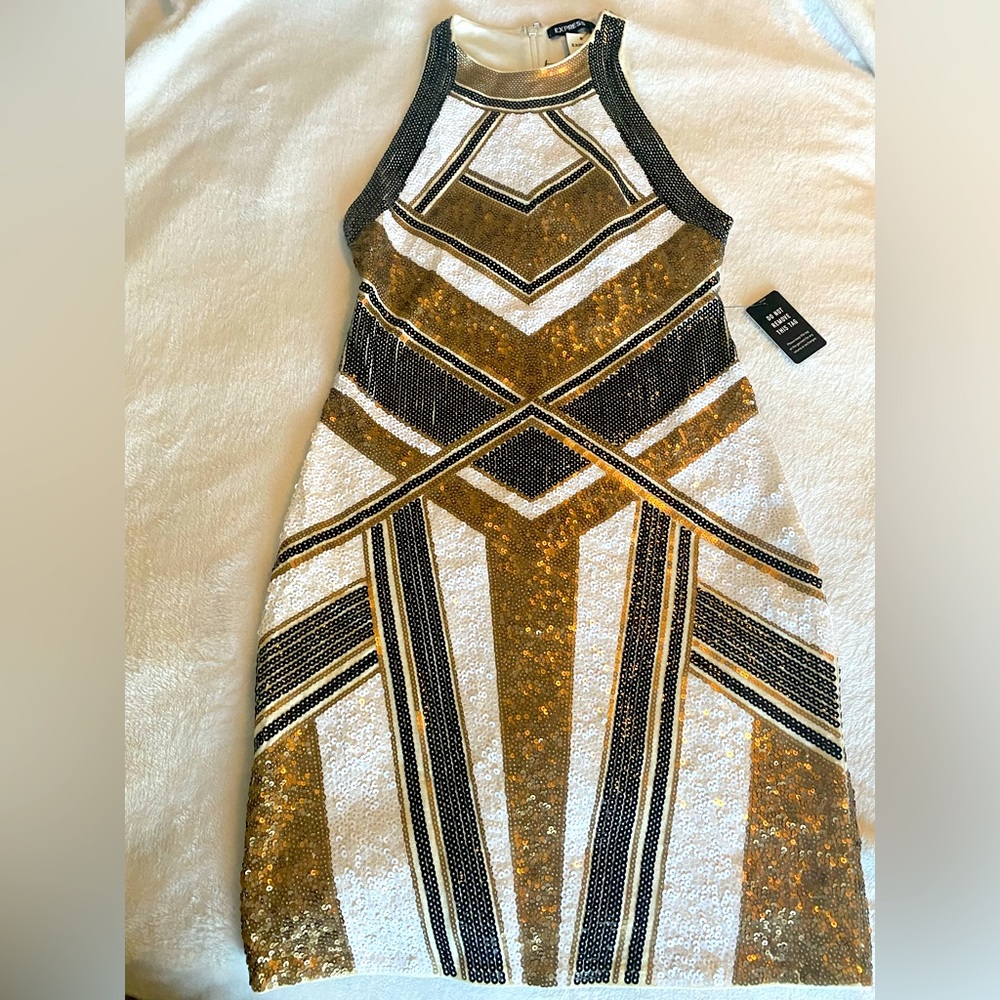 New w Tags- EXPRESS Sequin Dress